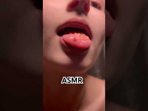 ASMR с шипучкой | звуки рта 🥰 #asmr #асмр #звукирта