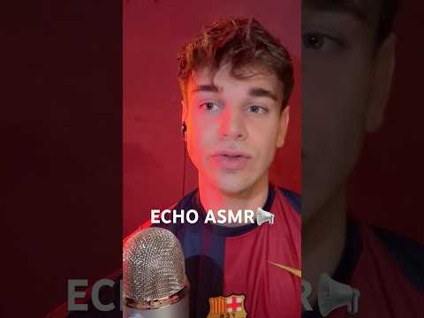 ECHO ASMR😴 Check it out now❤️ #asmr #echoasmr #asmrforsleep #tingles