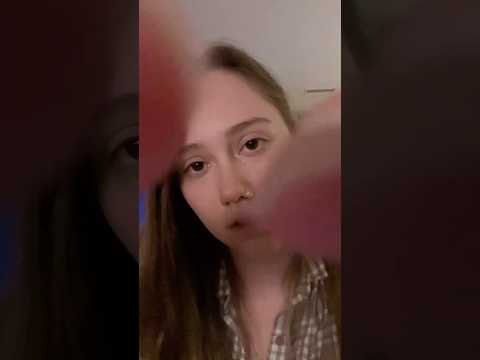 Fixing ur flyaways #asmrtriggers #lofi #tapping #scratching #personalattention