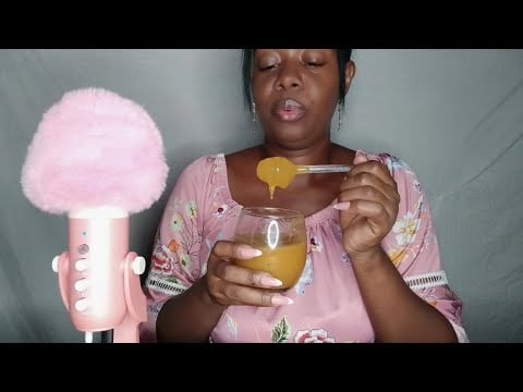 ASMR ~ Comiendo dulce de Mango}🥭
