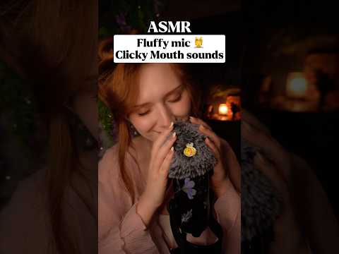 Fluffy mic with mouth sounds 😴 Slow asmr 💛 Miss you bees 🥹