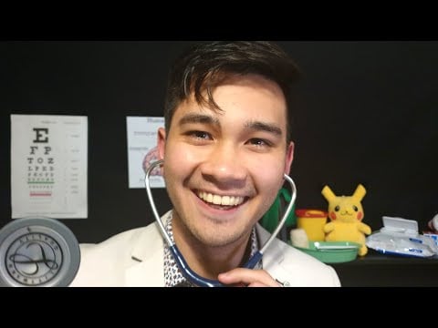 REALISTIC ASMR General Doctor Check-Up for SLEEP😴 | Soft Spoken/Whispers