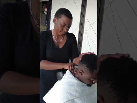 ASMR Pampering Massage by Skilled Lady Barber