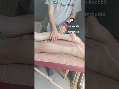 HAMSTRING MUSCLE RELAXATION TREATMENT #satisfying #relaxing #asmr #shorts #massage