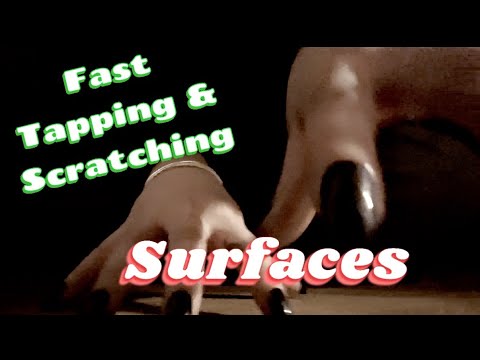 Lo-fi Fast ASMR / Different Surfaces / Tapping & Scratching 🫠🥱