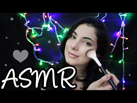 ASMR: Me Maquiando (Um vídeo básico para testar o novo ambiente) - Para você relaxar!