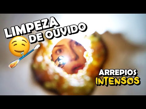 ASMR LIMPEZA ARREPIANTE DENTRO DO SEU OUVIDO - MUITA CERA