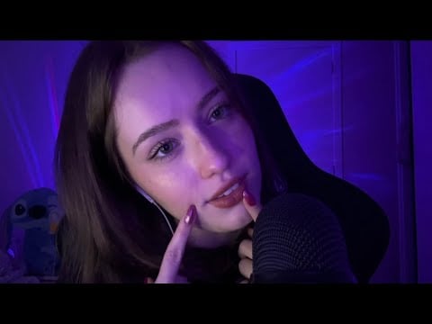 |ASMR| Sons de boca lentos e suaves pra você dormir tranquilo! 💤👄 (1.000% relaxante)
