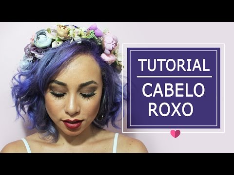 TUTORIAL: Cabelo Roxo