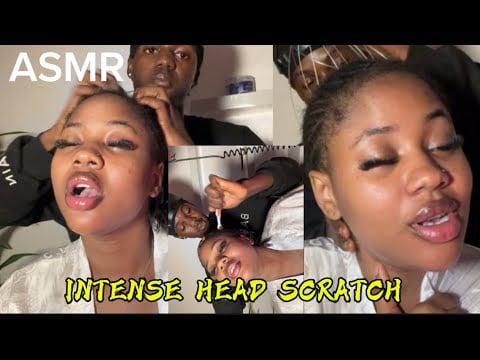 ASMR💫INTENSE HEAD SCRATCH 