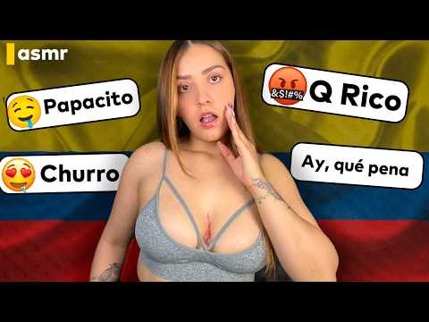 ASMR Frases Detonantes Colombianas 🔥