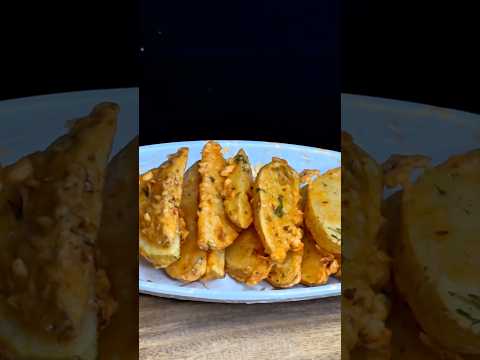 Potato wedges ASMR #shorts #viralshorts #shortsfeed