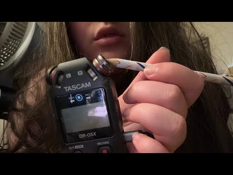 finding sensitive spots on the tascam mic w a ✏️ 
