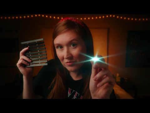 ASMR Quick Focus Tests | Light Triggers, Sounds, and Instructions for Sleep 😴