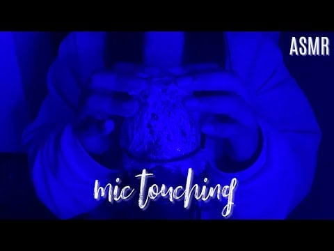 ASMR Mic Touching with Oil, Lotion, and Body Scrub (No Talking) Crinkle Sounds