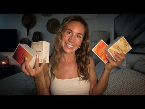 ASMR | Whispered Vanilla Perfume Collection 🌿 Exploring Dossier’s New Vanilla Expressions Line 🤍