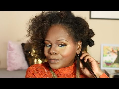 BANTU KNOT HAIR TAKEDOWN ASMR MAKEUP SASSY CUTE | HAVING A ROUGH DAY