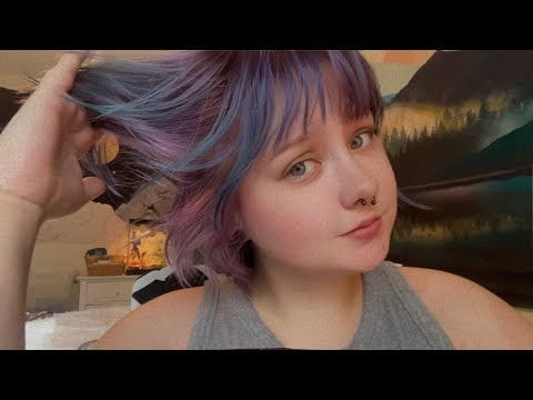 ASMR 👩🏼 Hair play, brushing and massage 