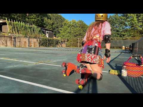 ✨🛼🌻ASMR Roller Skate With Me 🌻🛼✨(I am new to this)