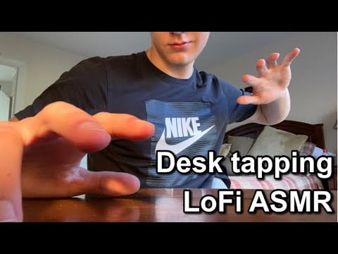 Hand sounds and desk tapping LoFi ASMR
