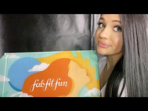 ASMR| TREAT YOURSELF ON A BUDGET (FABFITFUN UNBOXING)