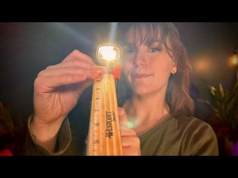 ASMR Cranial Nerve Exam but You Can Close Your Eyes