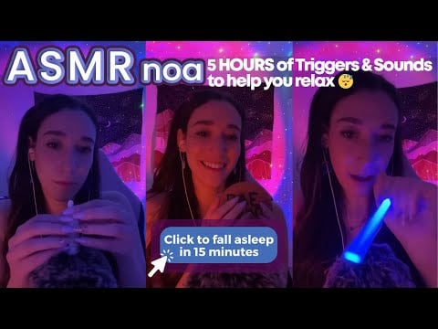 Whispering, Tapping, Makeup +more | ASMR to for anxiety relief and relaxation 💕| live #198