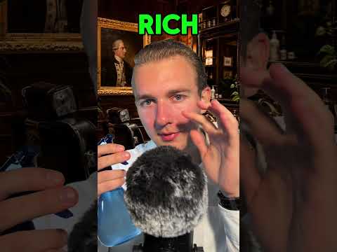 Asmr poor vs rich haircut