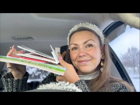 asmr/ opening more cards from YOU🎄🎅🏽