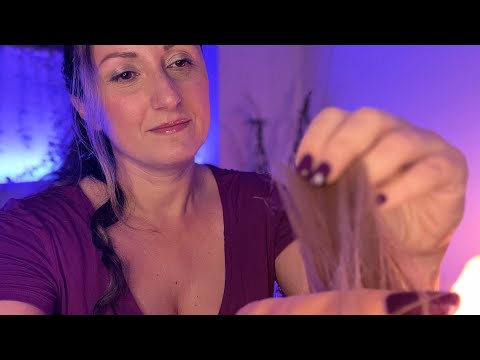 Salone Notturno Rilassante 2.0✨Ti Taglio i capelli • ASMR 💇‍♀️ roleplay