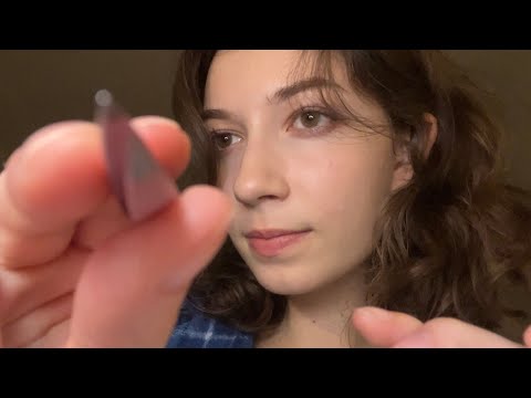 ASMR eye fixing service ~ removing something stuck (lofi)