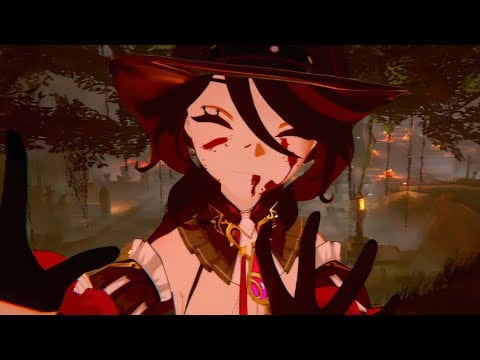 ASMR | Furina helps you pick out a costume!🎃🔪Fast Tapping Triggers | VRCHAT ASMR ROLEPLAY