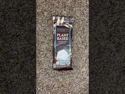ASMR Tapping On Hershey's Plant Based Chocolate | No Talking #ASMR #Shorts