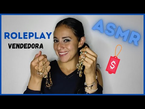 🏷VENDEDORA de pulseras | ROLEPLAY ASMR | asmr en español