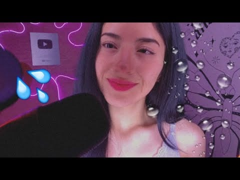 SONIDOS RELAJANTES CON AGUA 💦 💗| ASMR EN ESPAÑOL | Andrea ASMR 🦋