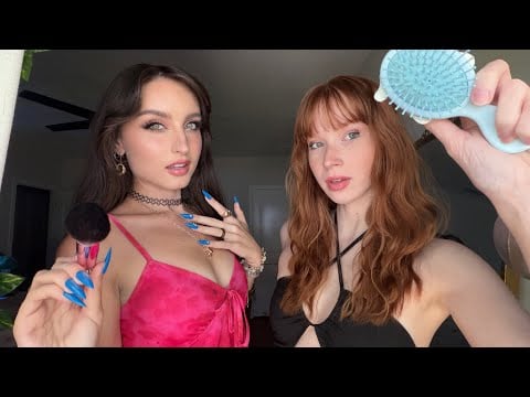 ASMR ♡ Giving You A Quick Makeover!! w/ @beebeeasmr 