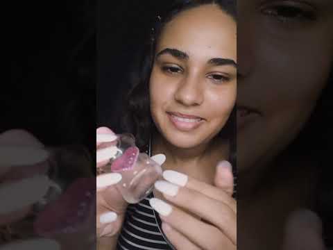 ASMR TRIGGERS +TAPPING E SON DELIQUIDO#asmr #triggers #tappingasmr #shortvideo #viral #asmrobjetos