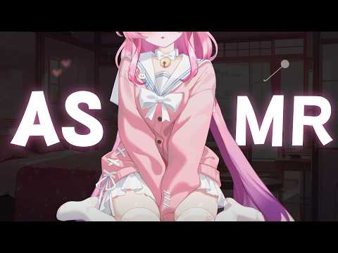 [ASMR] 선배, 내 무릎이 그렇게 좋냐?🐈💕 VTuber Lap Pillow Ear Cleaning