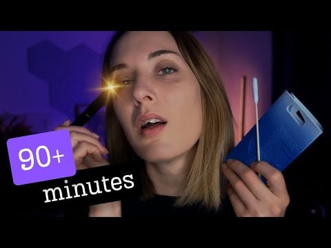 ASMR Deep Ear Cleaning Roleplay (90+ Min) | Relaxing, Soft Spoken, Tingles & Sleep