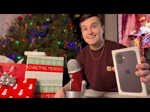 ASMR Wrap My Christmas Presents With Me 🎄🎁