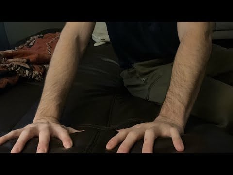 ASMR Couch Massage to Ease the Tension in Your Back and Shoulders | Muscle Relaxation 