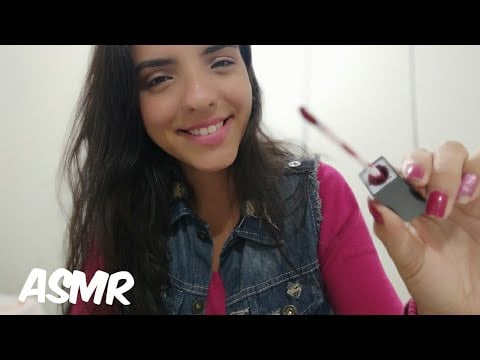 ASMR- ROLEPLAY FAZENDO SUA MAQUIAGEM
