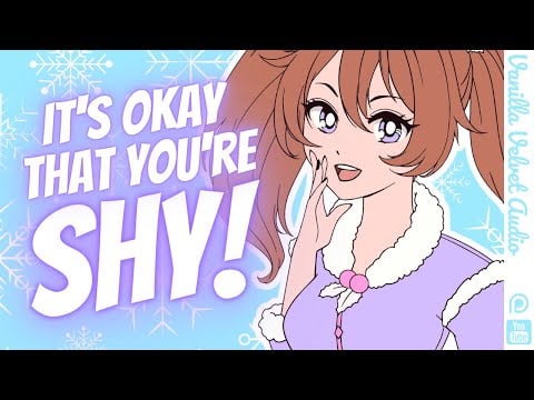 Girlfriend Comforts You for Being Shy (Wholesome ASMR GF Audio • Comfort Kisses Praise • Supportive)