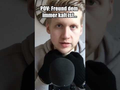 ASMR - POV: Freund dem immer kalt ist! #shorts #asmr #roleplay #deutscheasmr
