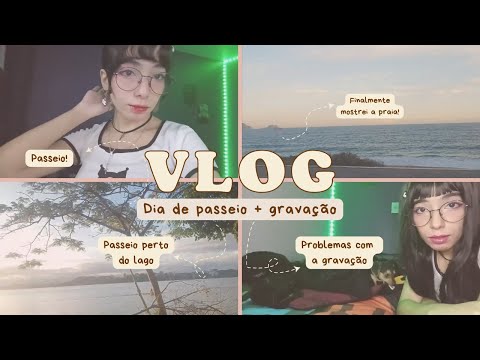 ASMR VLOG #6 | MOSTREI UM POUCO DO MEU PASSEIO + RECEBIDO E TENTATIVA DE GRAVAÇÃO