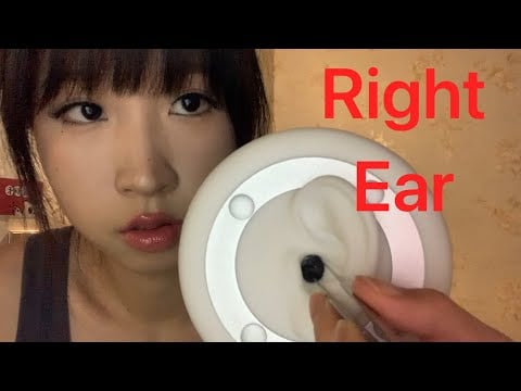 Right ASMR fix your Eardrum🪄 Ear cleaning🧼 | no talking