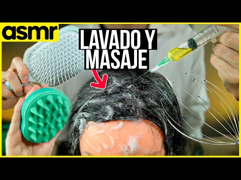 ASMR atencion personal spa de cabello ASMR español