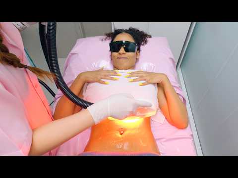 ASMR: 4-Hand Full Body Japanese IPL Laser and Shave for Permanent Hair Removal