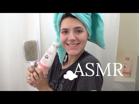 ASMR | Shampooing & brushing my hair .:. CozyClouds