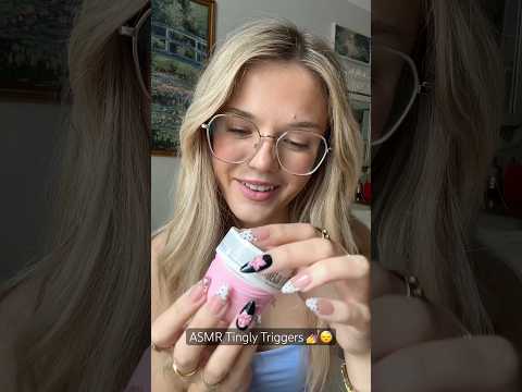 #asmr New Nails & New Tingles 😴💅 #asmrtingles #asmrvideo #asmrtriggers #relax #pressonnails #nails